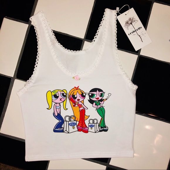 powerpuff girls tank top